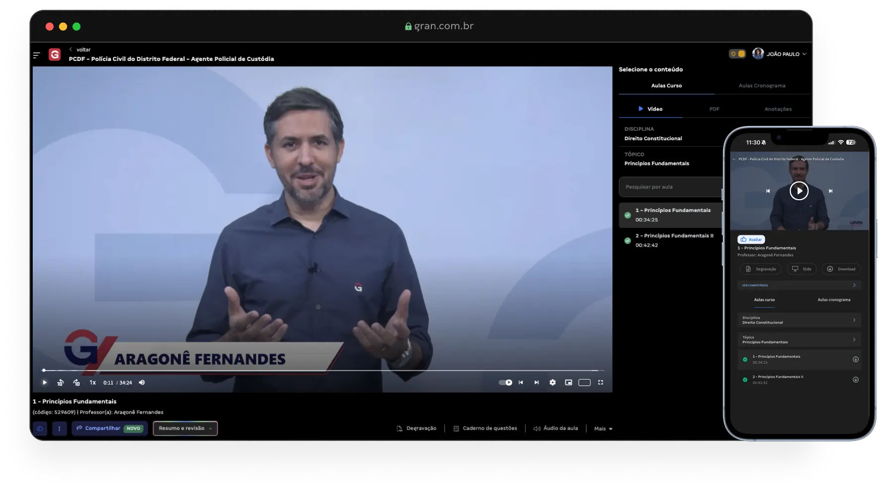 Ambiente de Videoaula