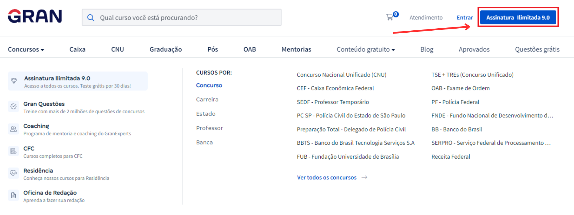 Como acessar a assinatura ilimitada